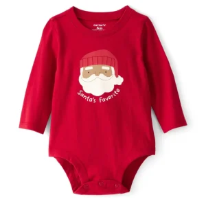Carter´s - Body algodón con diseño "my first christmas"