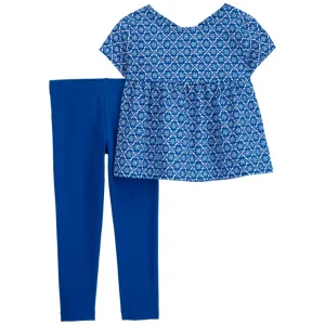 Carter´s - Conjunto Azul Niña | +6m