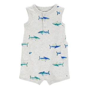 Carter´s - Enterizo sin mangas estampado peces