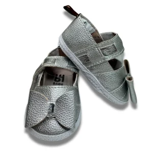 B4baby - Zapatilla para niña | plata
