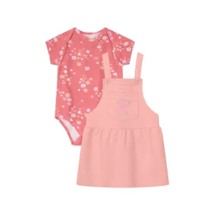 Brandili - Overol con body rosa | +6M