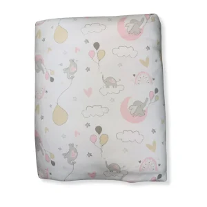 B4baby - Edredón para cuna | Elefantes