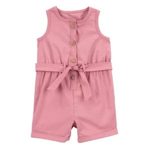 Carter´s- Romper para niña | blush solido
