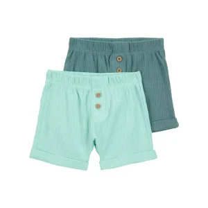Carter´s - Paquete De 2 Shorts Pull-On