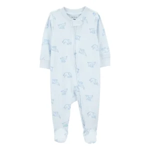 Carter´s - Pijama celeste de elefantes