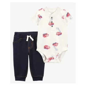 Carter´s - Conjunto 2 Piezas Body y Pantalon Buzo