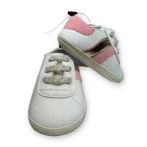 B4baby - Zapatilla para niña | blanco con rosa