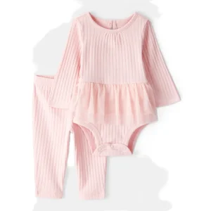 Carter´s - Conjunto enterizo con tutu y pantalón - Rosa