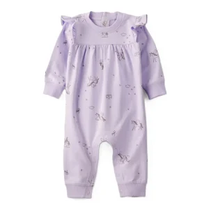 Carter´s - Enterizo morado estampado unicornio