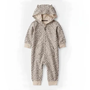 Carter´s - Jumpsuit Manga Larga Con Capucha Gato