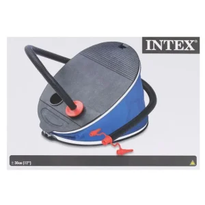 Intex - Bomba de pie con 3 boquillas