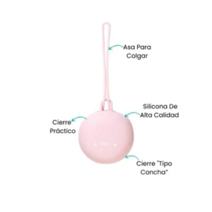 Saro- cajita porta chupete