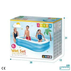 Piscina Hinchable Familiar Intex 203x152x48 cm – 540L