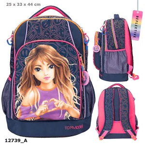 Mochila Escolar TOPModel NIGHT LIGHT Estilo y Seguridad para la Vuelta a Clase