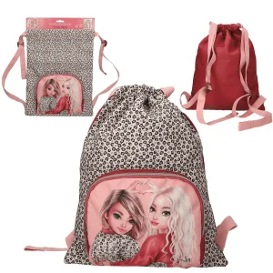 TOPModel Bolsa Deportiva LEOHEART – Saco-mochila Animal Print