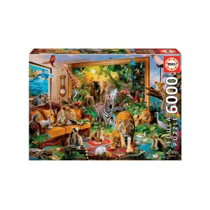 Puzzle 6000 Entrando En La Habitacion