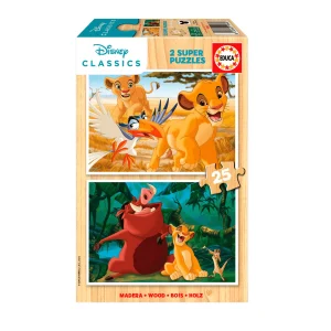 Educa Puzzle 2X25 Lion King