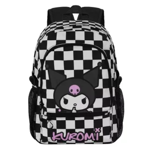 Mochila Adaptable Kuromi B&W 44 cm
