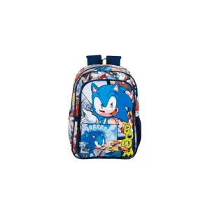 Mochila Escolar Sonic the Hedgehog 43cm