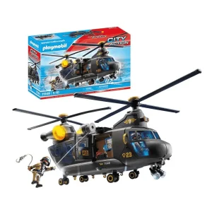 Playmobil Fuerzas Especiales - helicóptero banana
