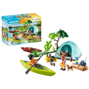 Playmobil Camping con hoguera