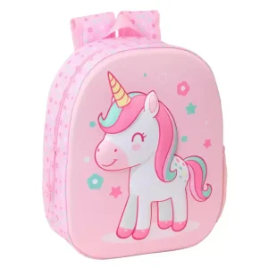 Mochila Unicorn 3D 33 cm