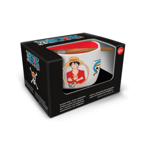 Cuenco Ramen One Piece con Palillos – Edición Regalo
