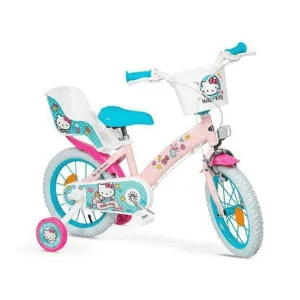 Bicicleta Infantil 14' Hello Kitty con Ruedines y Accesorios