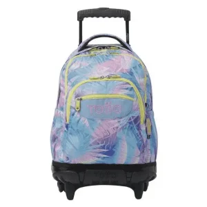 Morral Totto Rue Bomper Renglones P0FB – ruedas resistentes y diseño limpio