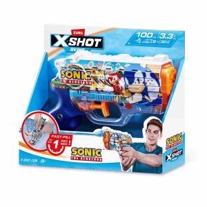 Pistola de Agua X-Shot Nano Fast-Fill Skins Sonic