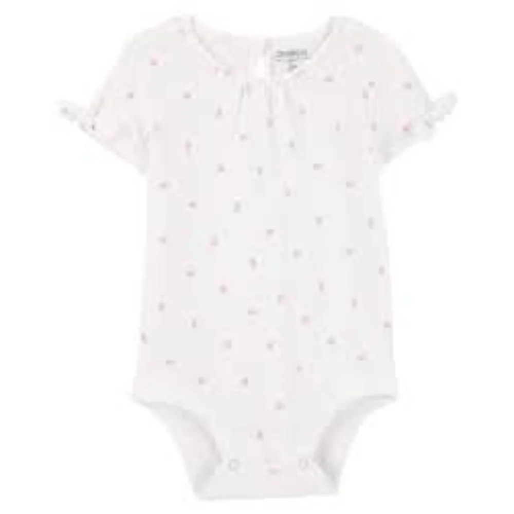 Oshkosk - Mameluco para niña con estampado de fresa | +6m