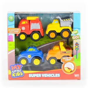 Happy Line - Set de 4 carros