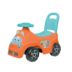 Correpasillos Naranja y Turquesa Infant Planet con Adhesivos Decorativos